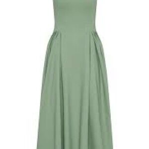 Meshki Sage Green Midi Dress